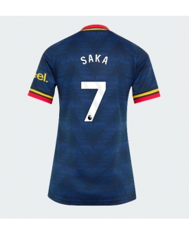Billige Fotballdrakt Arsenal Bukayo Saka #7 Replika Bortedrakt Dame 2026-27 Kortermet Billige Fotballdrakt Arsenal Bukayo Saka #7 Replika Bortedrakt Dame 2026-27 Kortermet